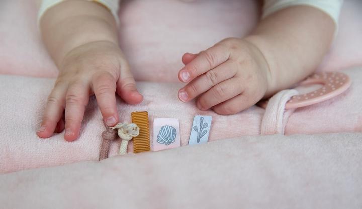 Produktbild Little Dutch Krabbeldecke Laufgitterdecke Ocean Pink