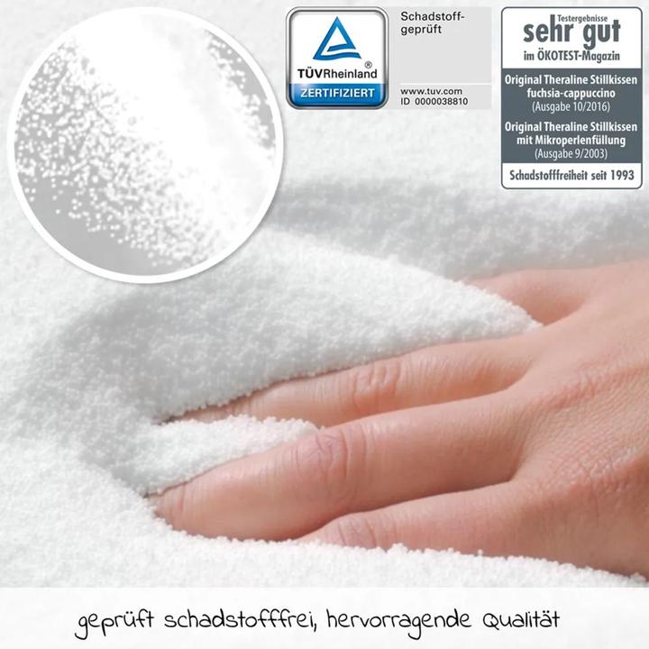 Produktbild Theraline Stillkissen Stillkissen Das Original mit Mikroperlen-Füllung inkl. (38 cm)