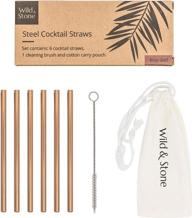 Wild & Stone Pailles à cocktail (6 x)