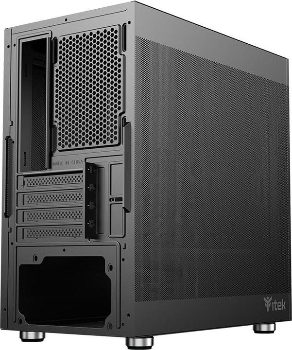 Actual product image Itek Boitier Mini Tour Micro ATX ProMesh 35 (Noir) (mATX, Mini-ITX)