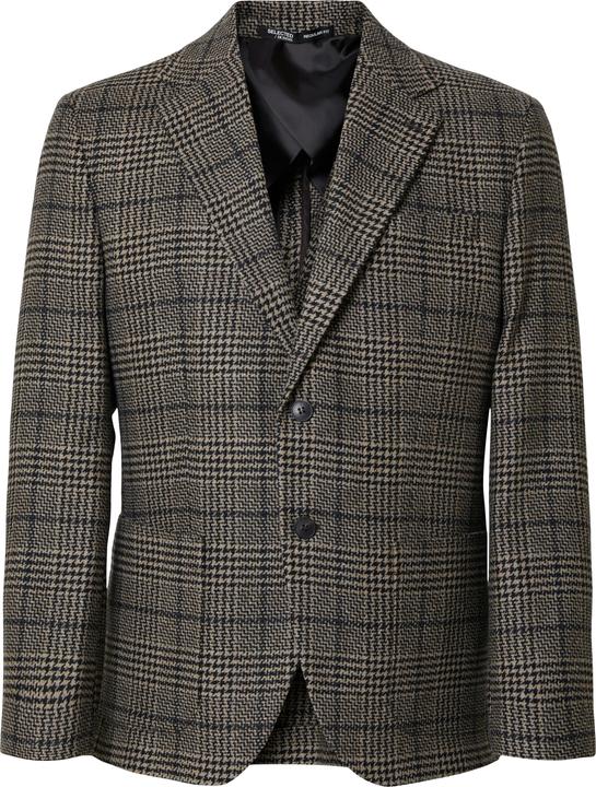 Produktbild Selected Karierter Einreihiger Blazer (46)