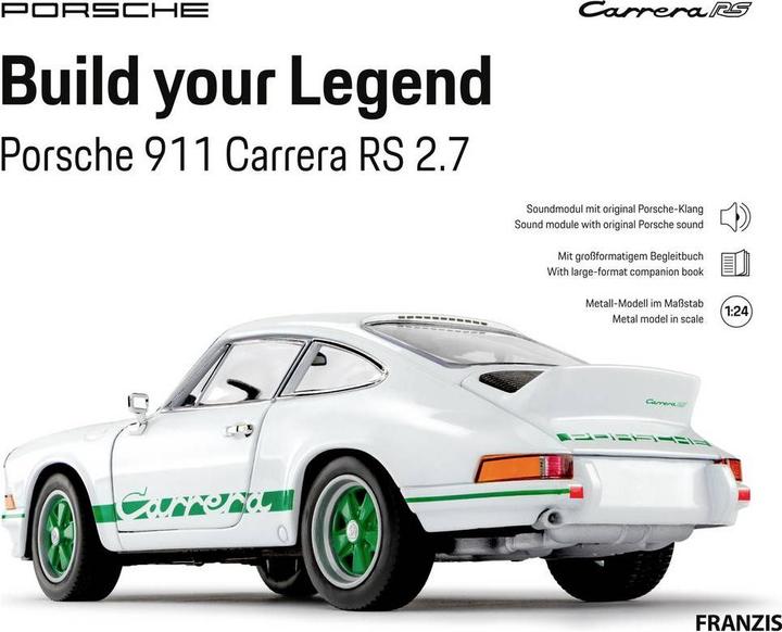 Actual product image Franzis Porsche 911 Carrera RS 2.7 - Build your Legend