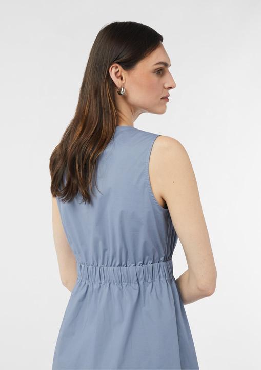 Actual product image Comma Kleid Kurzes Popeline-Kleid mit elastischem Taillen-Einsatz (44)