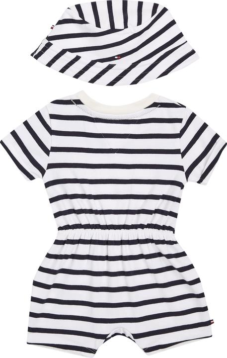 Actual product image Tommy Hilfiger Baby Striped Shortall Giftbox (92)