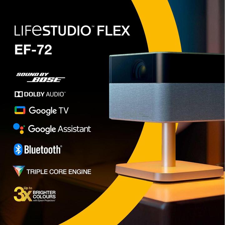 Produktbild Epson Lifestudio Flex - EF-72 (4K, 1000 lm, 1.2:1)