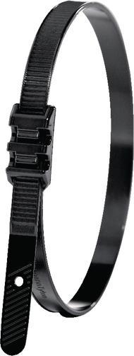 Actual product image HellermannTyton Cable tie. black Robusto 942 9x260mm (Plastic cable ties, 260 mm, 3 pcs.)