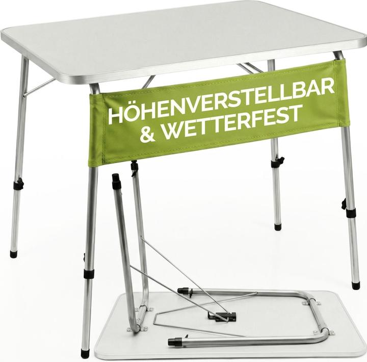 Actual product image Casaria Folding camping table