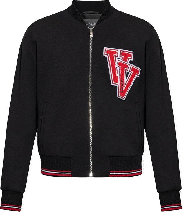 Actual product image Versace Patch Bomber Jacket (50)