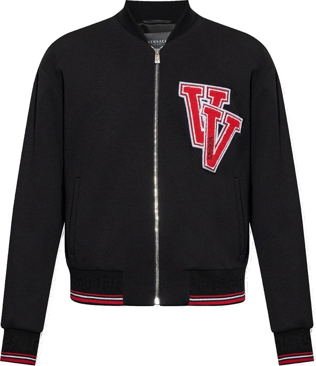 Versace Giacca bomber con patch (50)