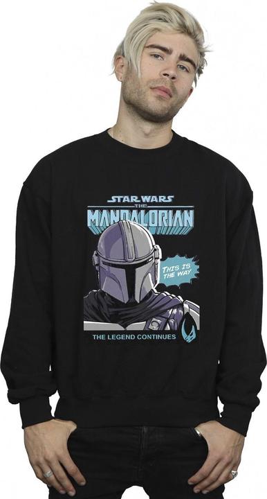 Immagine prodotto Star Wars Mando Comic Cover Felpa Uomo (M)