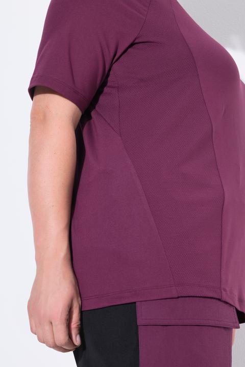 Immagine prodotto Ulla Popken Maglia funzionale ad asciugatura rapida con scollo a V e mezze maniche (46, 48)