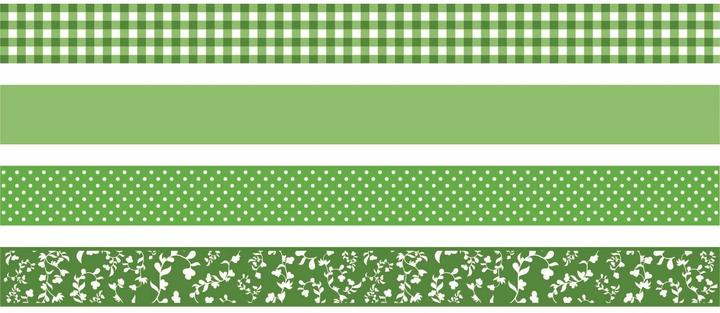 Heyda Washi Tape Colour Code kiwi
