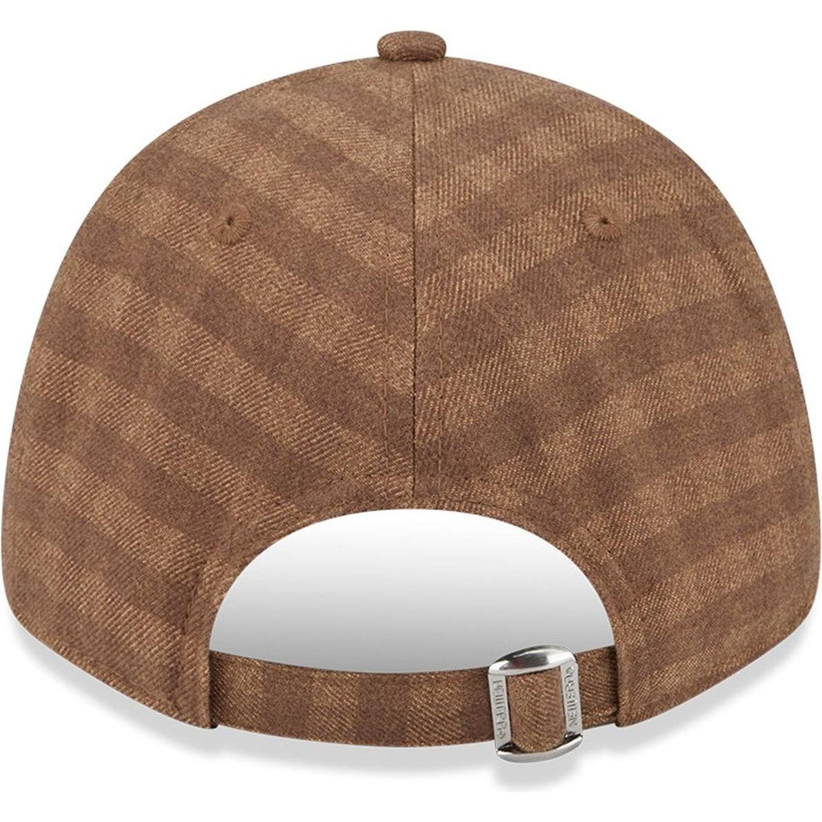 Thumbnail - New Era, Herren, Cap, 9Forty Strapback Cap - Flannel Los Angeles Dodgers, Beige, (One Size)