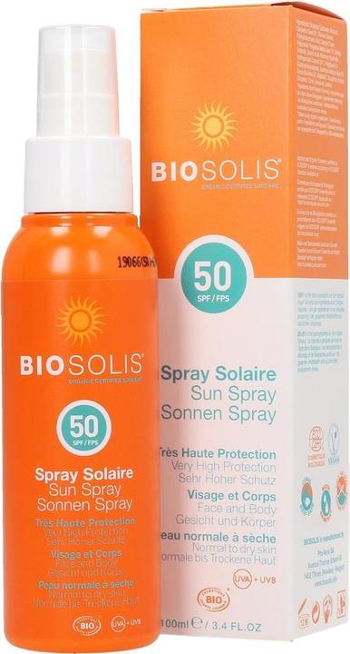 Produktbild Biosolis Sun Spray (Sonnenspray, SPF 50, 100 ml)