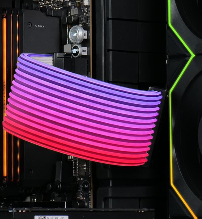 Actual product image Lian-Li Strimer Wireless 24-pin RGB mainboard cable (RGB)