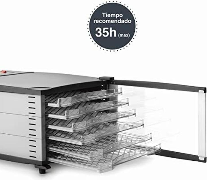 Produktbild Lacor Dörrgerät 36x47x36cm, 6 Einschübe, 800W 29°-70°C