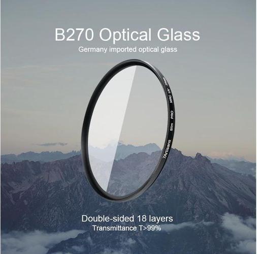 Actual product image 7artisans Lens filter MRCUV - 58 mm (58 mm, UV filter, 58 mm)