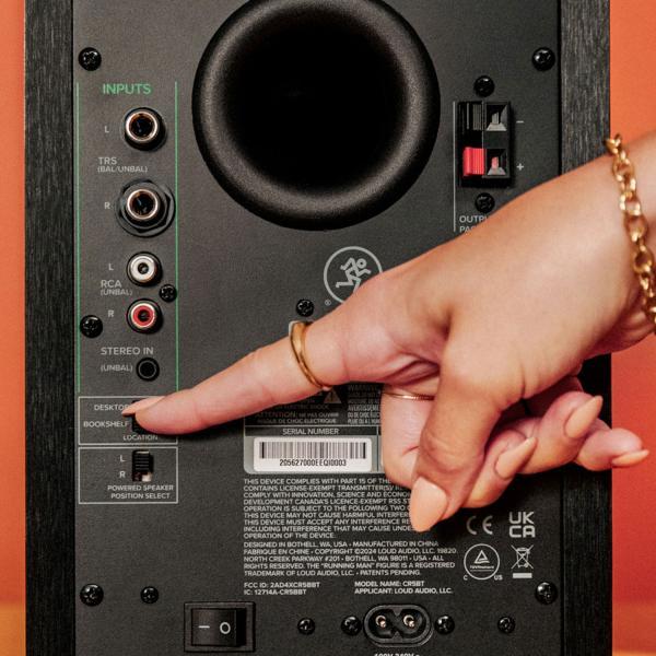Actual product image Mackie Studio-Monitore CR5BT mit Boxenfüsse (Active)