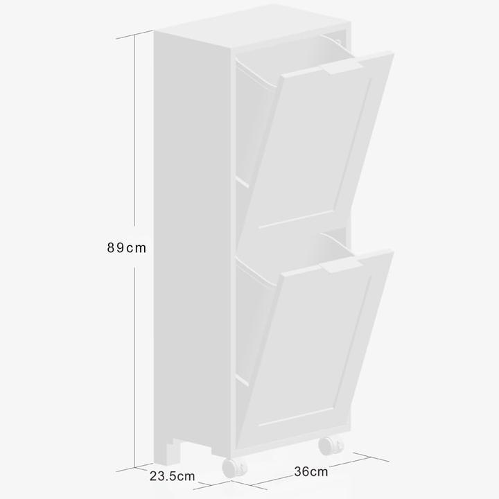 Produktbild Kesper Mobile Universale con Sistema di Separazione dei Rifiuti (30 l)