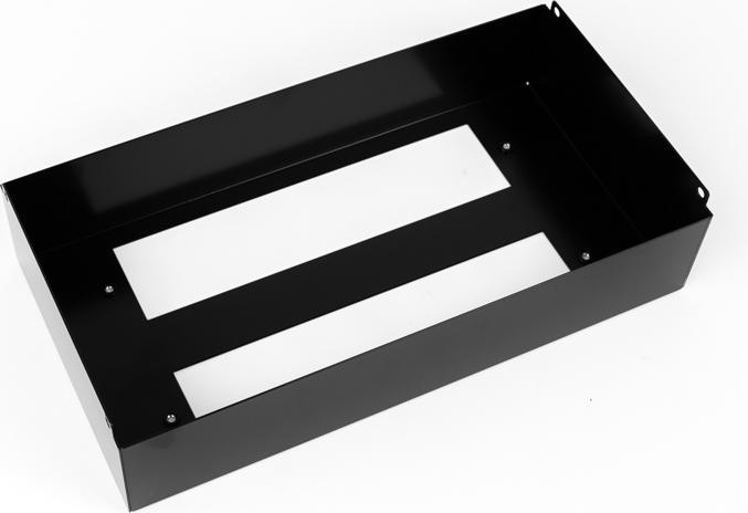 Produktbild Bachmann VENID Unterbauwanne schwarz (2x)