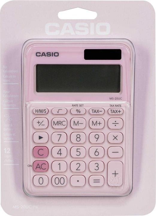 Actual product image Casio MS-20UC-PK (Battery operated, Solar panel)