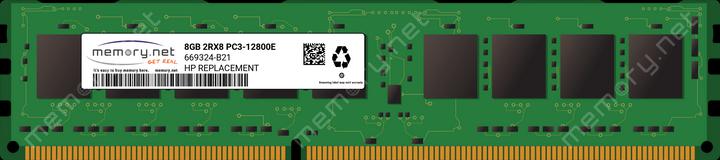 Produktbild HP 669324-B21 (1 x 8GB, 1600 MHz, DDR3-RAM, DIMM)