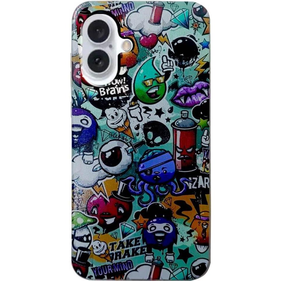Cover-Discount iPhone 16 - Cover Handyhülle mit stilvollem Motiv (Apple iPhone 16), Smartphone Hülle
