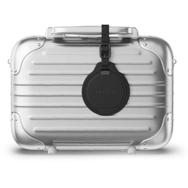 Produktbild Satechi Vegan-Leather FindAll Luggage Tag Black (Apple, iOS, Mac OS)