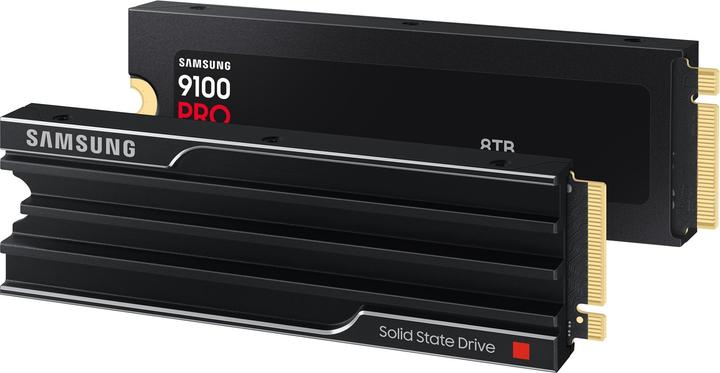 Actual product image Samsung 9100 PRO mit Heatsink (8000 GB, M.2 2280)
