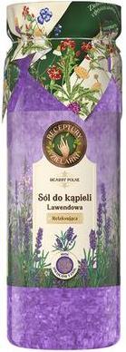 Eurus Receptury Zielarki Skarby Polne Relaxing Lavender Bath Salt 700 G (Badesalz)