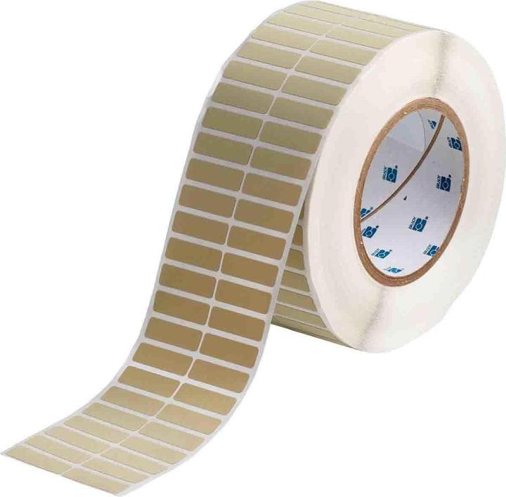 Brady THT-29-724-10, Polyimide, Beige, mat, 31.75 x 9.53 mm, permanent, 2 pistes (10000 U.) (3.18 cm)