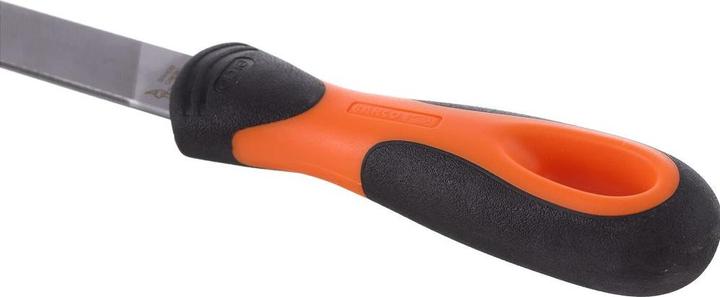 Image du produit Bahco Lime à scie ERGO à manche bi-matière et deux bords arrondis, taille bâtarde 200 mm (Coupe 1, 200 mm)