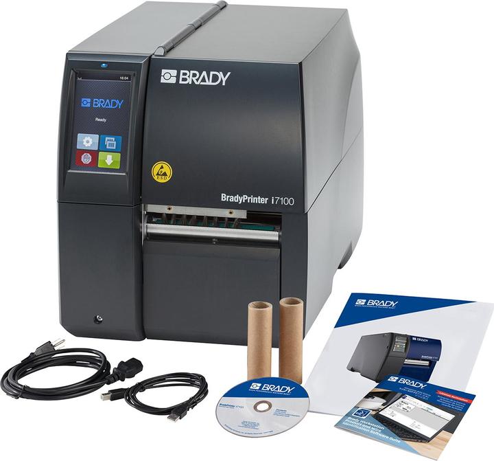 Immagine prodotto Brady BradyPrinter i7100-300-ESD UE, stampante a trasferimento termico, larghezza massima 110 mm, 300 (300 dpi)