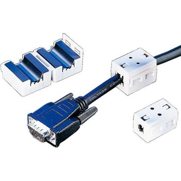 Roline Filter Ferrite - 6.5 Mm White (6.50 mm), Objektivfilter, Weiss