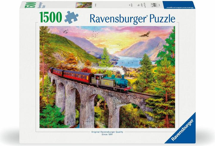 Produktbild Ravensburger Zugfahrt im Herbst (1500 Teile)