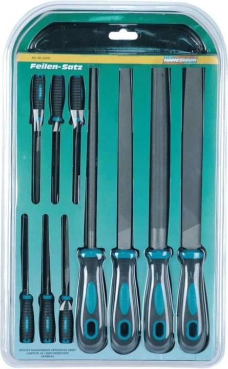 Actual product image Mannesmann 10-piece file set (200 mm)