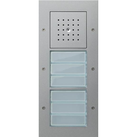 Gira, Klingel + Türsprechanlage, 126865 Audio-Intercom-System Aluminium (Kabelgebunden)