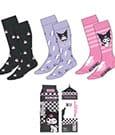 Actual product image Cerdá Hello Kitty Kuromi pack 3 adult socks (pack of 3, 36 - 43)