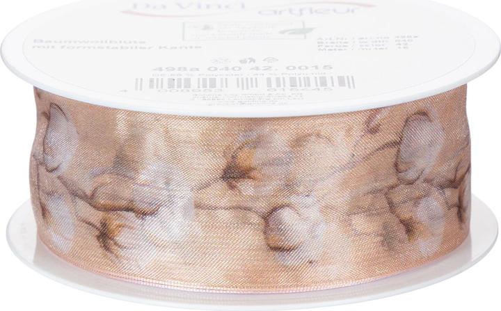 Produktbild Viana band mit Baumwollblüten für Dekoration und Geschenkverpackung