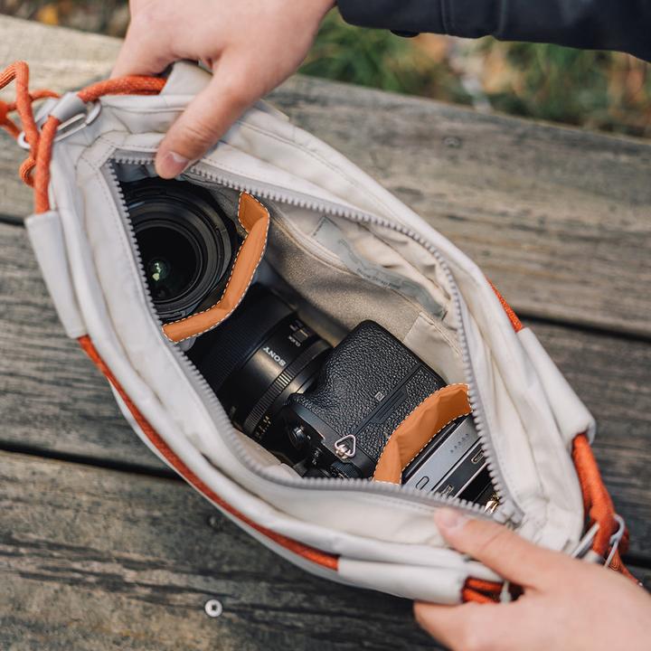 Actual product image Pgytech Rope Strap Bag OneGo (Forest) (Camera shoulder bag, Kamera Taschenerweiterung)