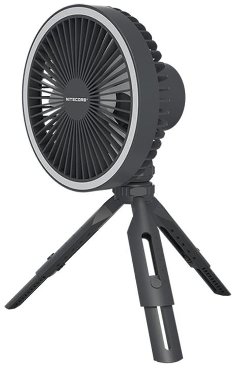 Actual product image Nitecore Fan, with light and power bank, grey