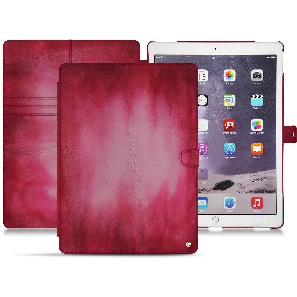 Noreve Lederschutzhülle Wallet (iPad Pro 12.9), Tablet Hülle, Rosa
