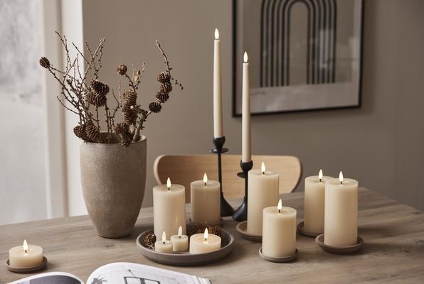 Actual product image Star Trading LED Pillar Candle Flame Flow (1 x)