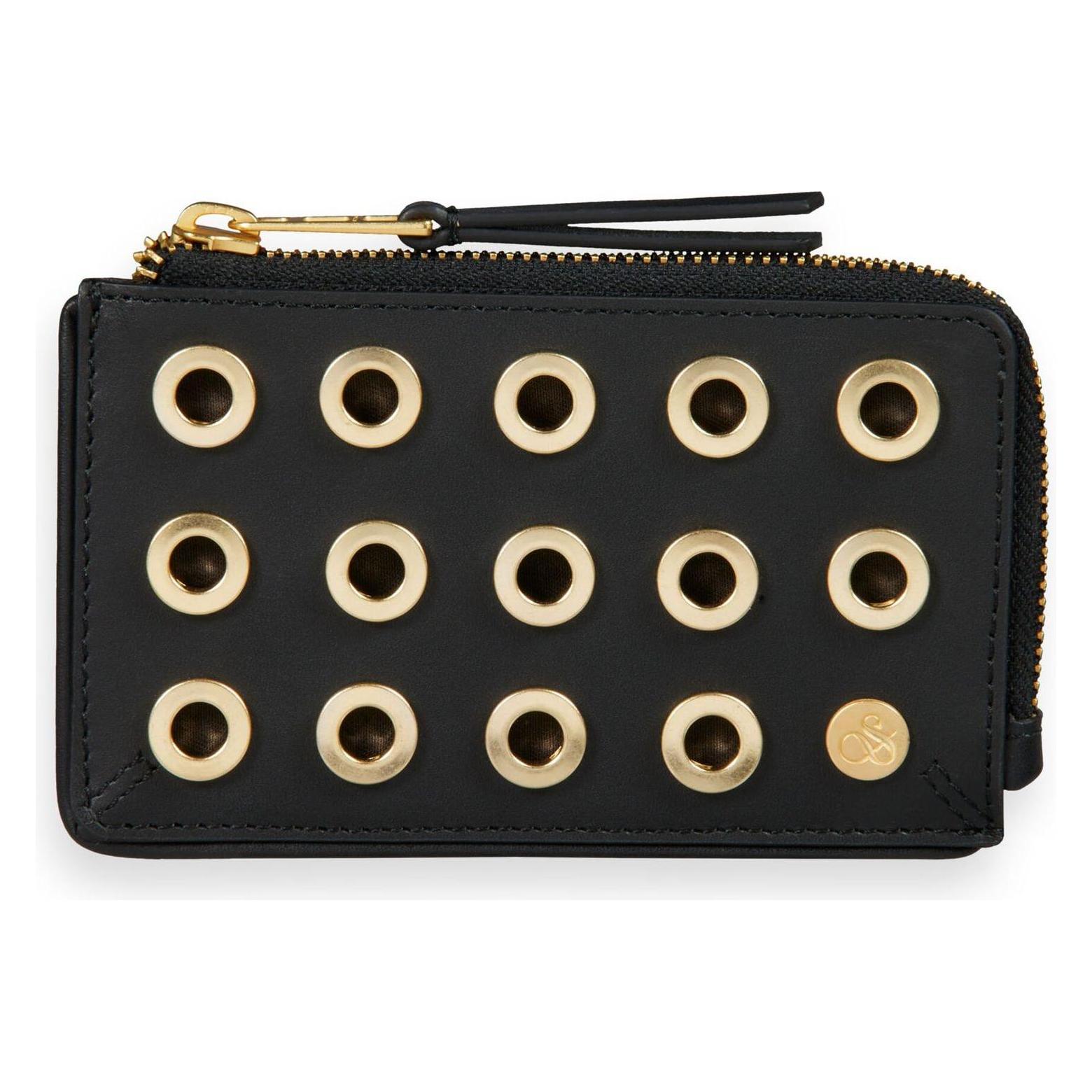 Scotch & Soda, Damen, Portemonnaie, Multi Purse Wallet, Schwarz