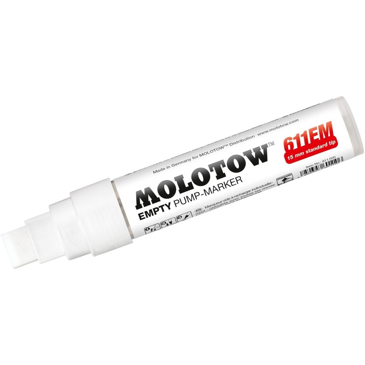 Thumbnail - Molotow, Marker, Leermarker Pump Marker 611EM 15mm (15 mm, 1 x)