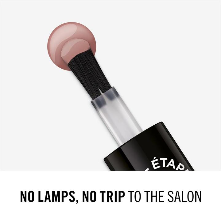 Actual product image Rimmel London RIMMEL Super Gel Nail Polish No. 033 R&B Rose 12ml (B rose, R&amp, Gel-Effect Nail Polish)