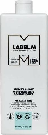 Image du produit Label.M Après-shampooing hydratant professionnel au miel et à l'avoine 1000 ml (1000 ml)
