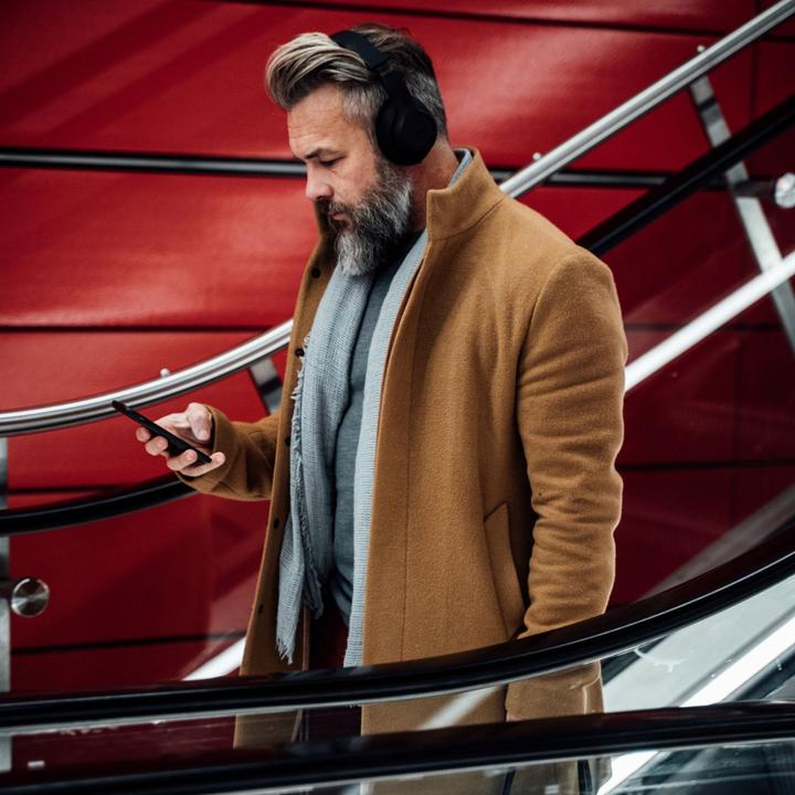 Produktbild Miiego BOOM ANC draadloze over-ear koptelefoon met active noice cancellation voor sport en ontspanning (ANC, Kabellos)