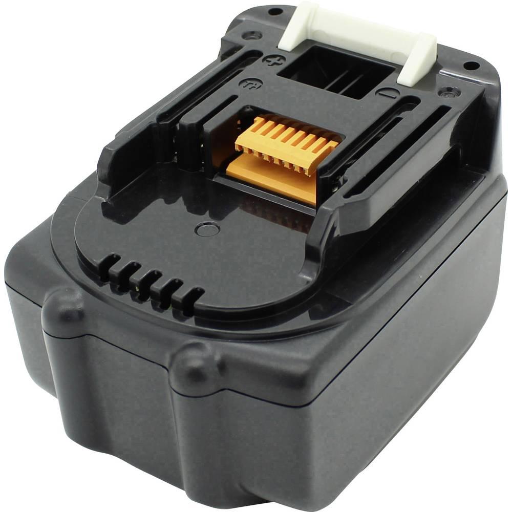 Beltrona, Batteria + Caricatore, MAK90614382 Werkzeug-Akku ersetzt Original-Akku Original Makita BL1415 14.4 V 20 (14.4 V)