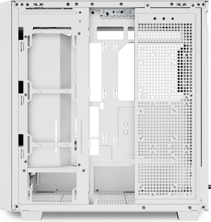 Actual product image Sharkoon Rebel C70G RGB (white, tempered glass) (ATX, mATX, Mini-ITX)
